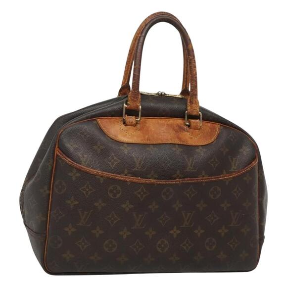 LOUIS VUITTON Monogram Deauville Hand Bag M47270